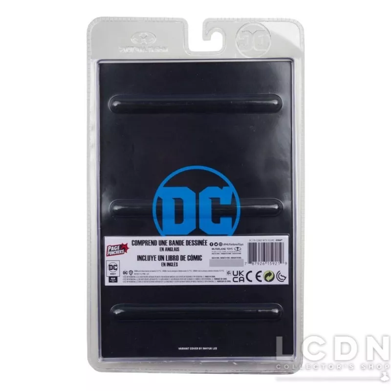 DC Direct Page Punchers Action Figurine &amp; Comic Book Batman (Batman: Fighting The Frozen Comic) 18cm