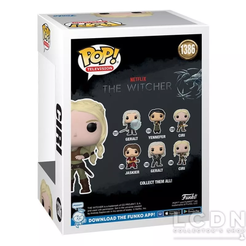 The Witcher POP! Télévision Ciri Vinyle Figurine 10cm N°1386