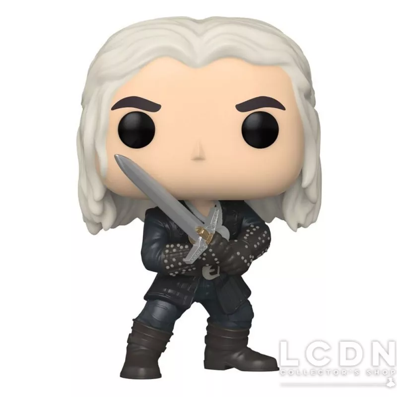 The Witcher POP! Télévision Geralt Vinyle Figurine 10cm N°1385