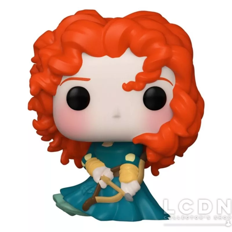 Disney Princesses Pack de 4 Bitty Pop! Raiponce Merida Moana 2cm