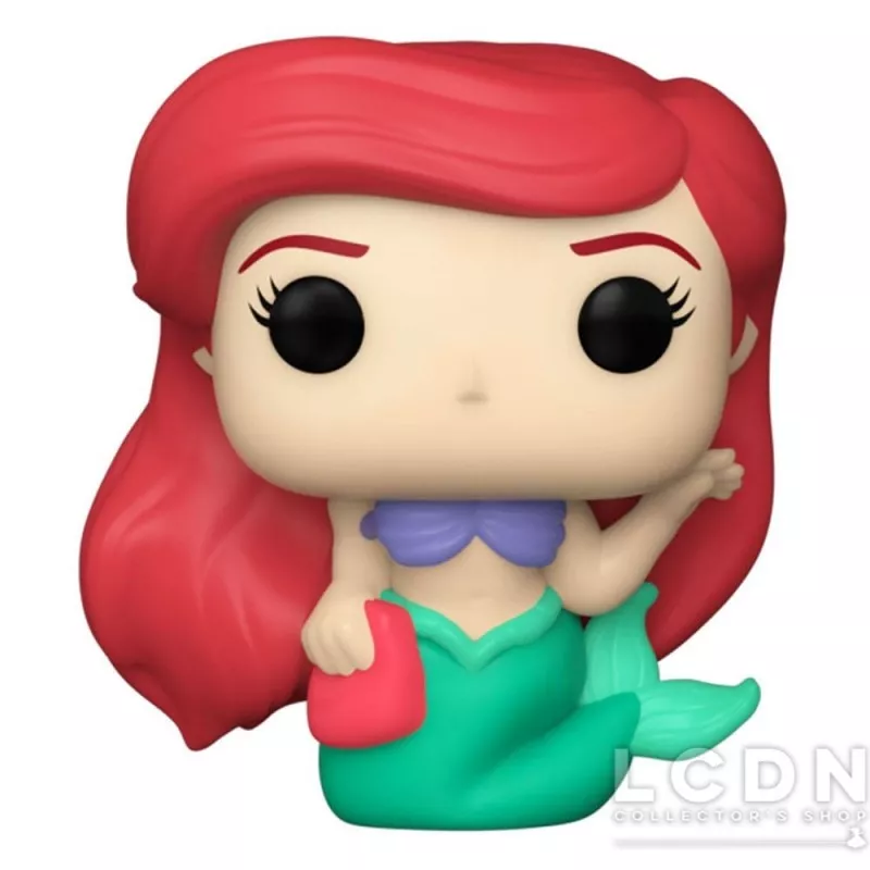 Disney Princess Pack of 4 Bitty Pop! Ariel Mulan Tiana 2cm
