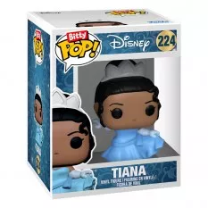 Disney Princess Pack of 4 Bitty Pop! Ariel Mulan Tiana 2cm
