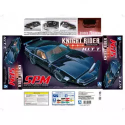 Knight Rider K.I.T.T. SPM MODE ミニカー Aoshima KR-04 Knight Rider Knight 2000 K.I.T.T. SPM 1/24
