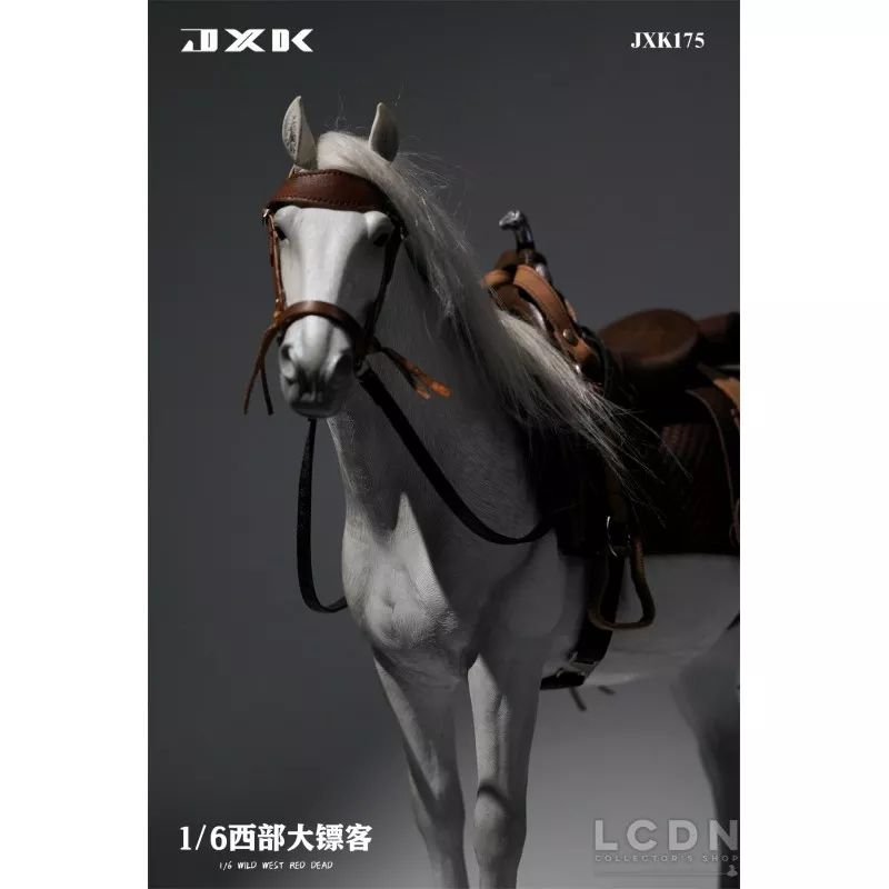 JXK175 1/6 Wild West Red Dead Horse & Harness F 12
