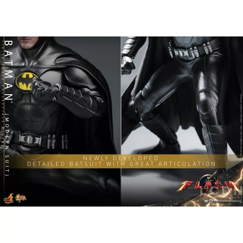Hot Toys MMS712 The Flash Collectible Action Figure 1/6 Batman (Modern Suit) 30cm