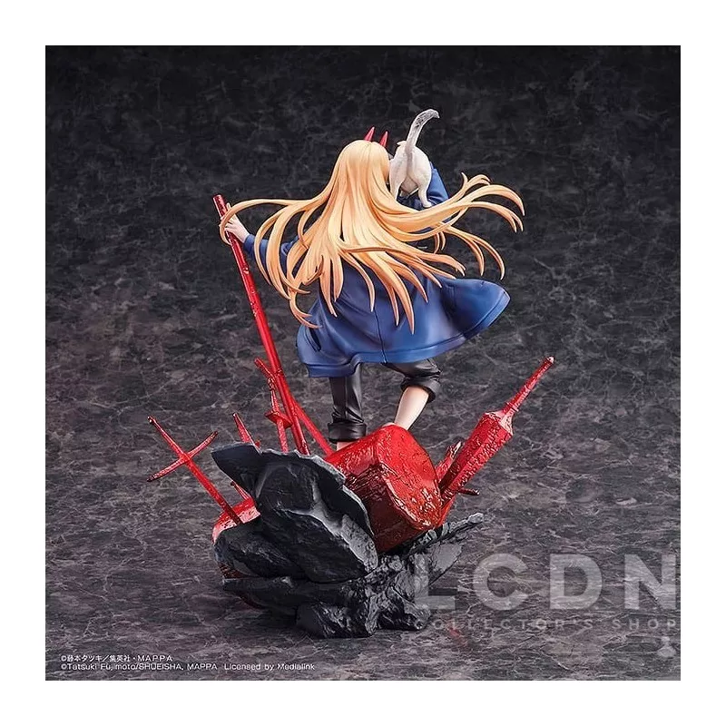 Chainsaw Man Figurine 1/7 Power &amp; Meowy 28cm