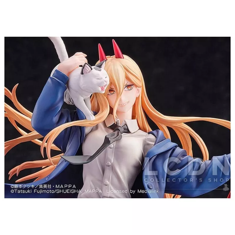 Chainsaw Man Figurine 1/7 Power &amp; Meowy 28cm