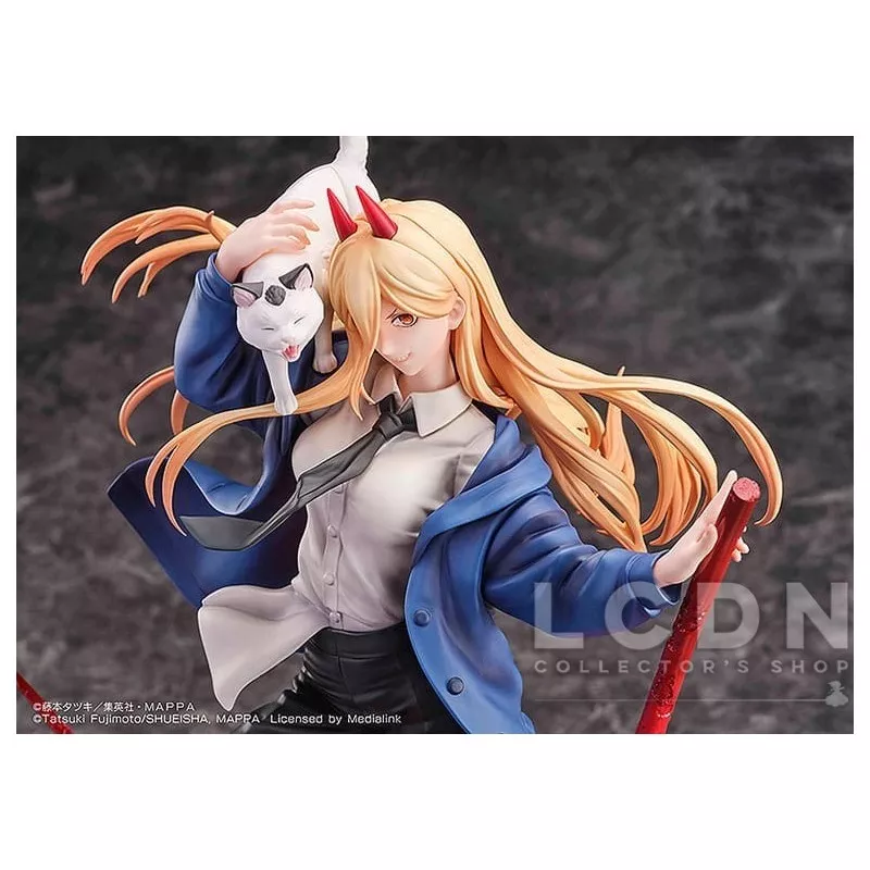 Chainsaw Man Figurine 1/7 Power &amp; Meowy 28cm