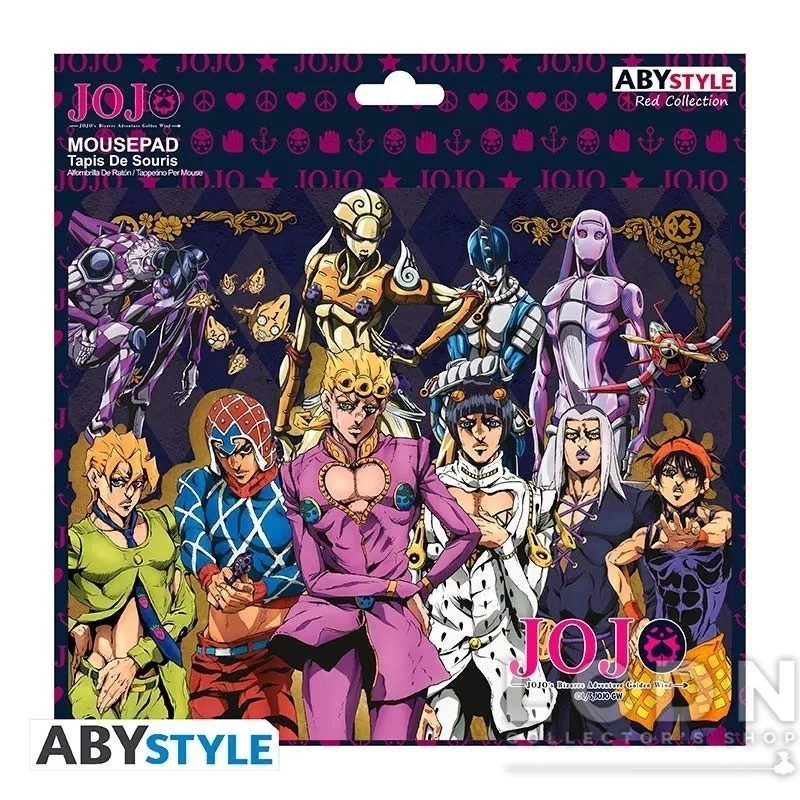Jojo&#039;s Bizarre Adventure Flexible Mousepad Golden Wind 23cm