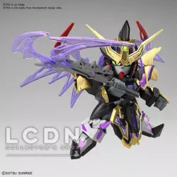 SD Sangoku Soketsuden Xu Huang Gundam Deathscythe Maquette 8cm