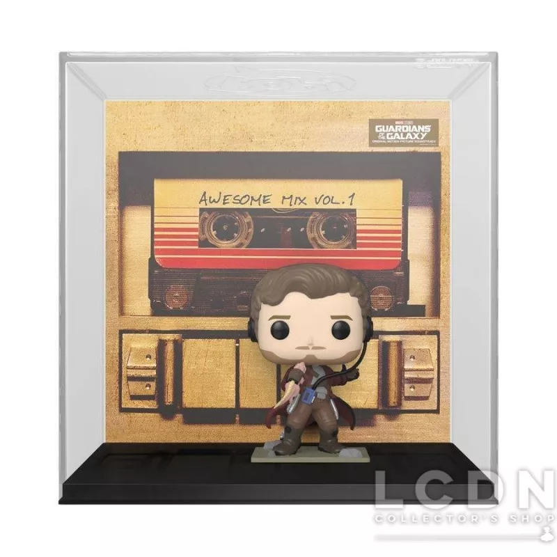 Les Gardiens de la Galaxie POP! Albums Star Lord Awesome Mix VOL.1 Vinyle Figurine n°53
