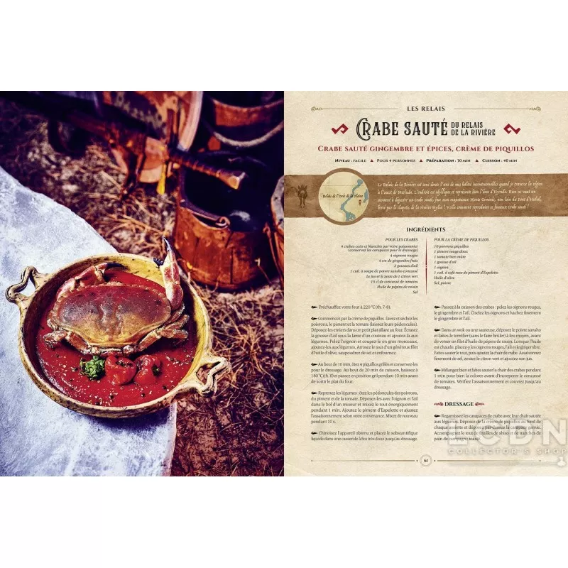 Zelda Recipe book The Kitchen in Zelda (French)