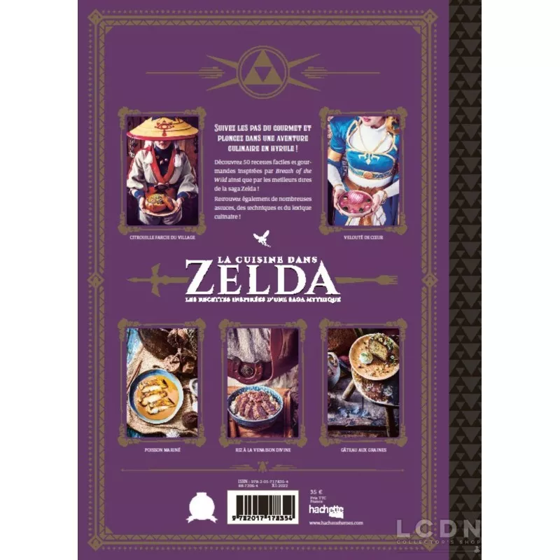 Zelda Recipe book The Kitchen in Zelda (French)