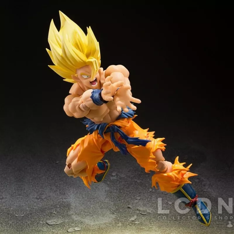 DRAGON BALL Z - Super Sayian Son Goku - Figurine S.H. Figuarts 14cm :  : Figurine Bandai Tamashii Nations Dragon Ball