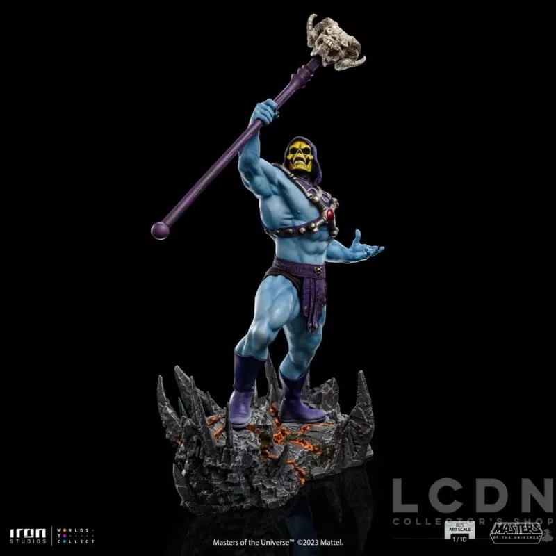Les Maîtres de l&#039;Univers (Masters of the Universe) Statue 1/10 BDS Art Scale Skeletor 28cm