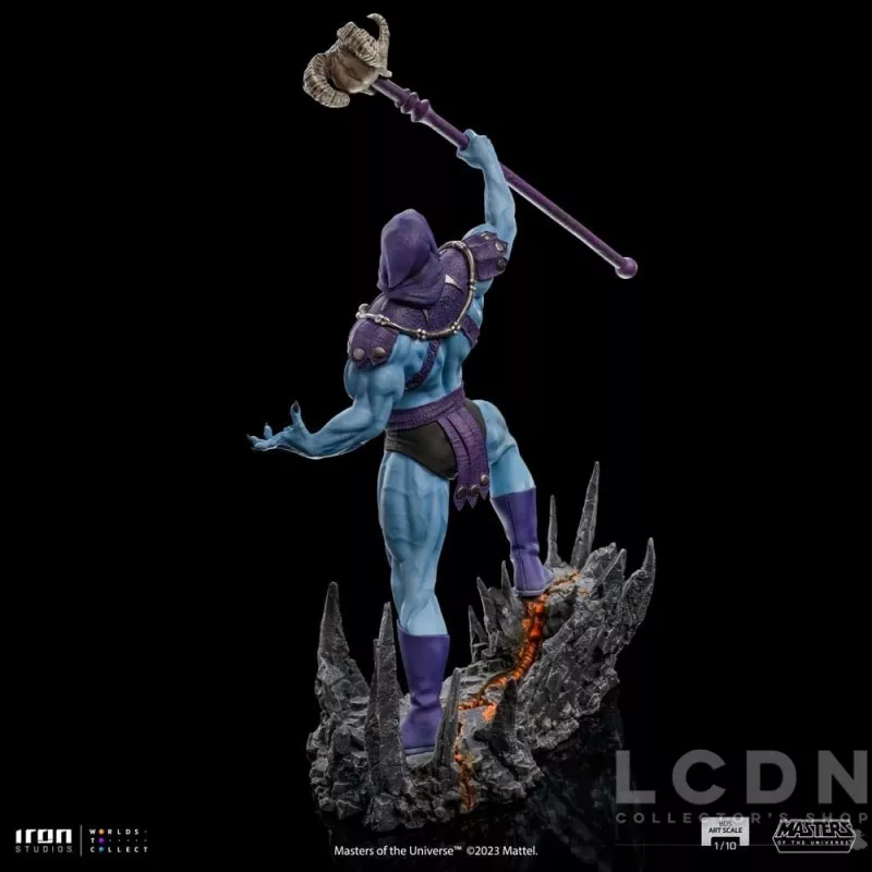 Les Maîtres de l&#039;Univers (Masters of the Universe) Statue 1/10 BDS Art Scale Skeletor 28cm