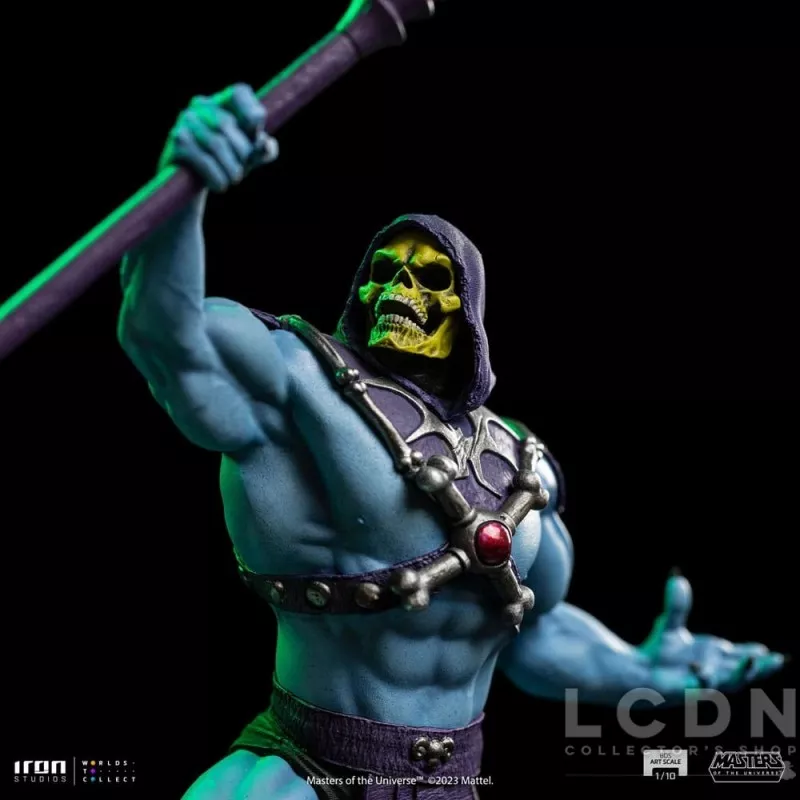 Les Maîtres de l&#039;Univers (Masters of the Universe) Statue 1/10 BDS Art Scale Skeletor 28cm