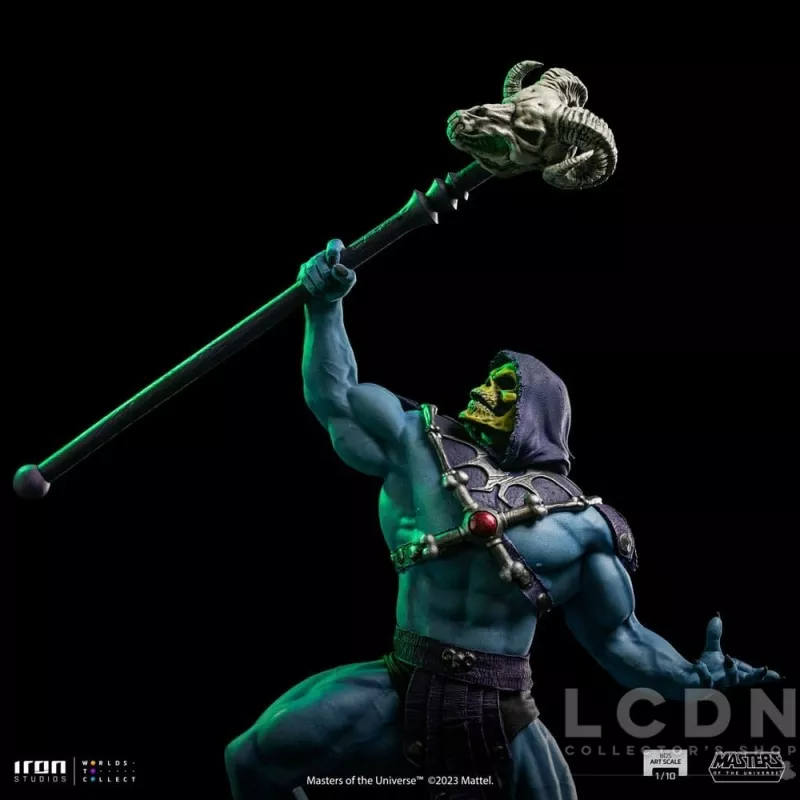 Les Maîtres de l&#039;Univers (Masters of the Universe) Statue 1/10 BDS Art Scale Skeletor 28cm