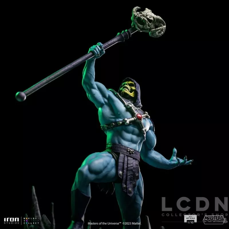 Les Maîtres de l&#039;Univers (Masters of the Universe) Statue 1/10 BDS Art Scale Skeletor 28cm