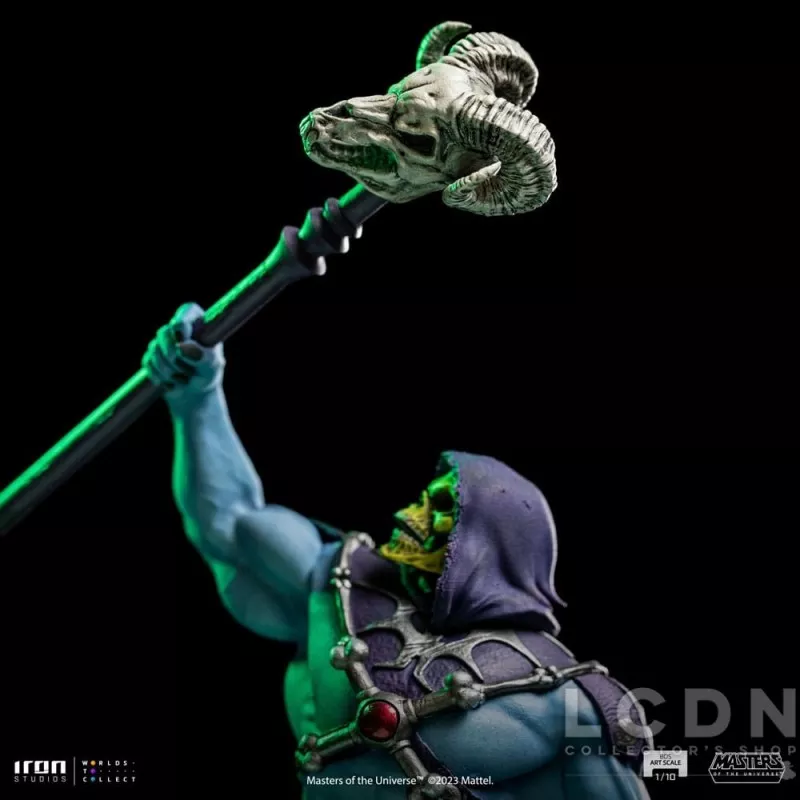 Les Maîtres de l&#039;Univers (Masters of the Universe) Statue 1/10 BDS Art Scale Skeletor 28cm
