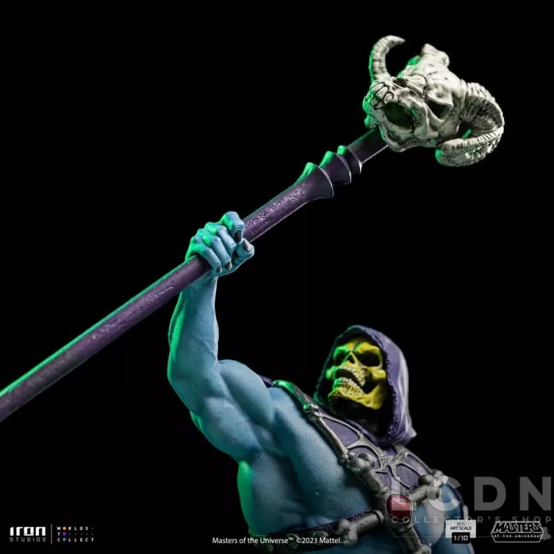 Les Maîtres de l&#039;Univers (Masters of the Universe) Statue 1/10 BDS Art Scale Skeletor 28cm