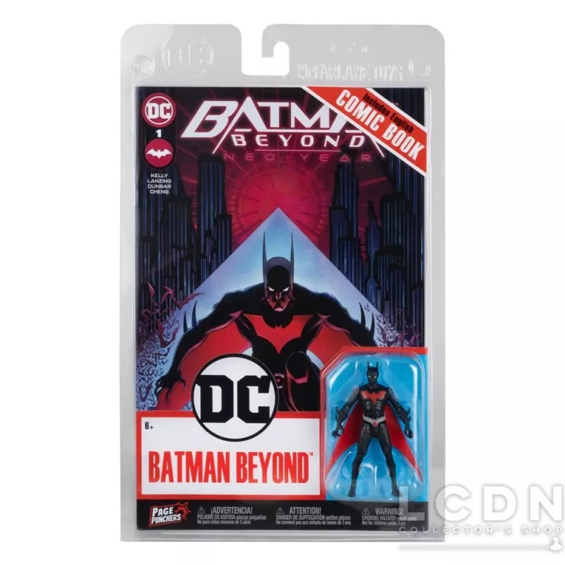 DC Direct Page Punchers Action Figurine et Comic Book Batman Beyond 8cm