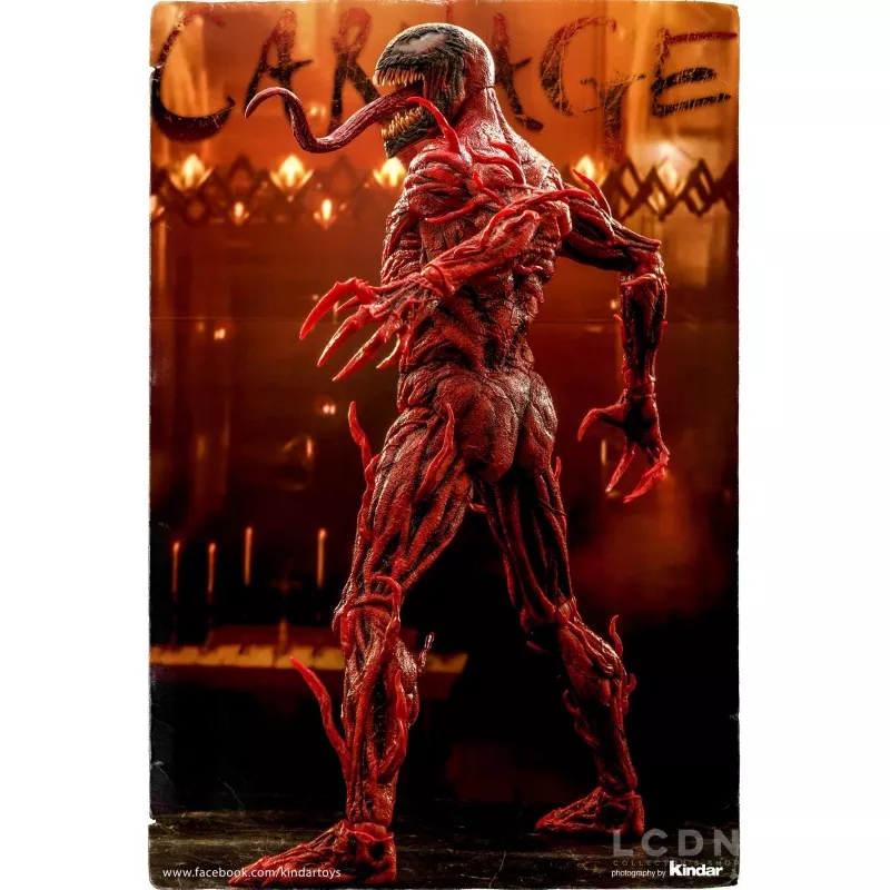 Hot Toys MMS619 Venom: Let There Be Carnage Collectible Action Figurine 1/6 Carnage 43cm