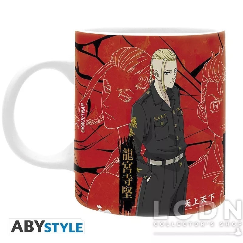 Tokyo Revengers Mug Draken, Takemichi, &amp; Mikey 320ml