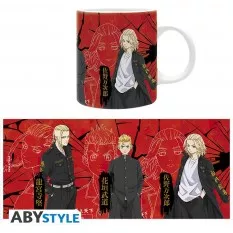Tokyo Revengers Mug Draken, Takemichi, & Mikey 320ml