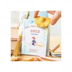 Kiki La Petite Sorcière (Kiki's Delivery Service) Statue Jiji Chevalet & Calendrier 12cm