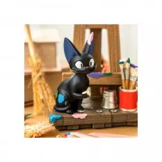 Kiki La Petite Sorcière (Kiki's Delivery Service) Statue Jiji Chevalet & Calendrier 12cm