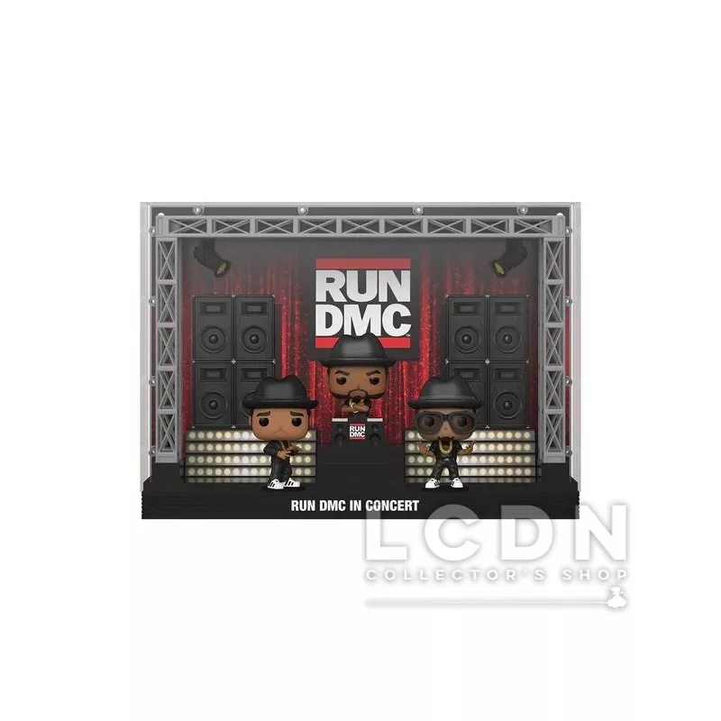 Run DMC Pack 3 POP! Moments Deluxe Wembley Stadium Vinyl Figure 10cm
