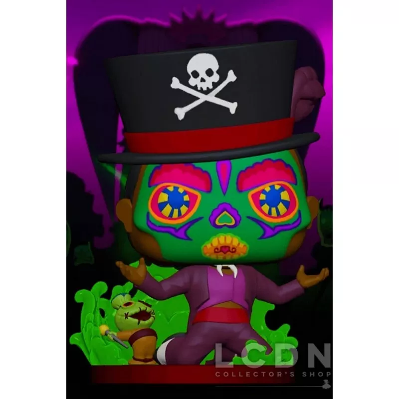 Disney POP! Villains Sugar Skull DR. Facilier with Base Vinyl Figure 10cm N°1085