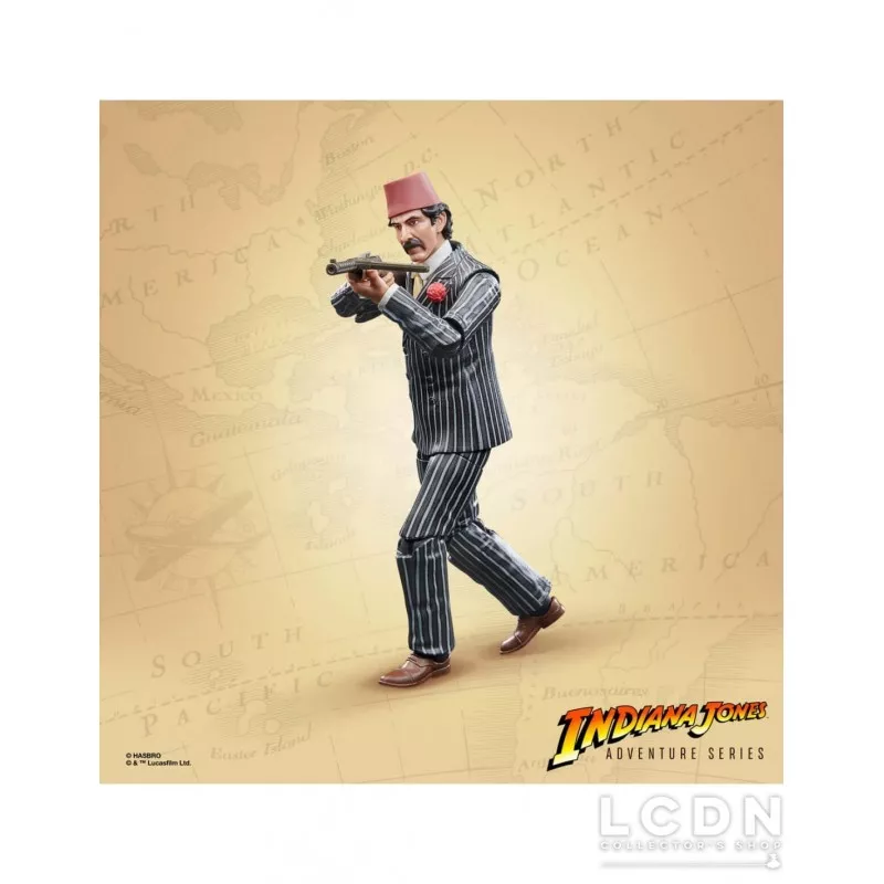 Indiana Jones Les Aventuriers de l&#039;arche perdue Adventure Series Action Figurine Kazim 15cm