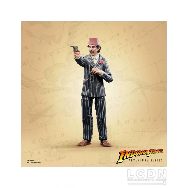 Indiana Jones Les Aventuriers de l&#039;arche perdue Adventure Series Action Figurine Kazim 15cm
