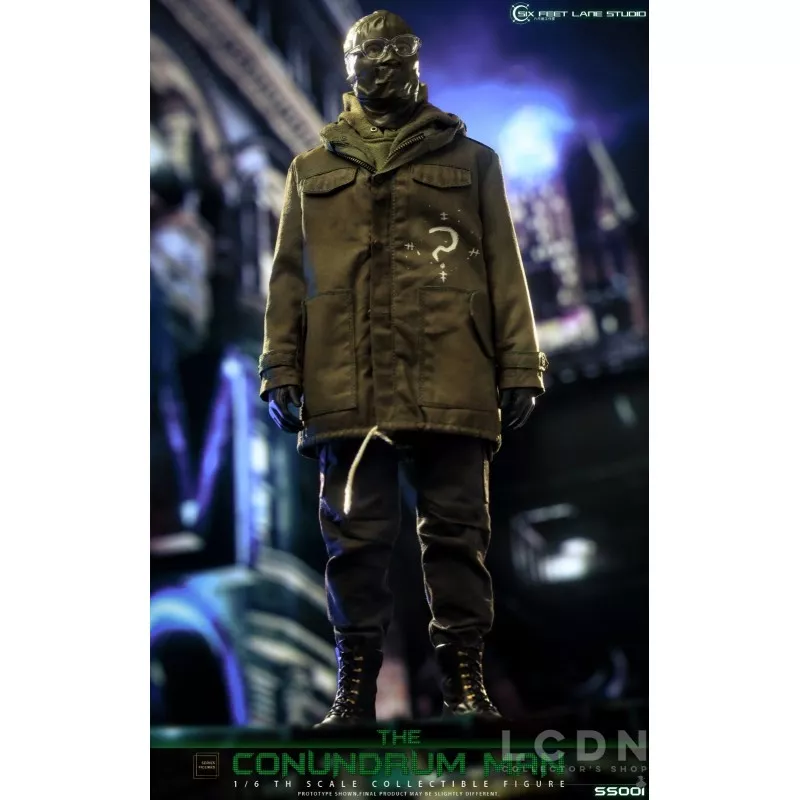 Conundrum Man NIB Riddler Collectible Action Figure 1/6 Six Conundrum Man NIB Riddler Collectible Action Figure 1/6 Six