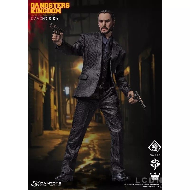 Gangsters Kingdom Collectible Action Figure 1/6 Diamond 8 Joy DAMTOYS GK028A