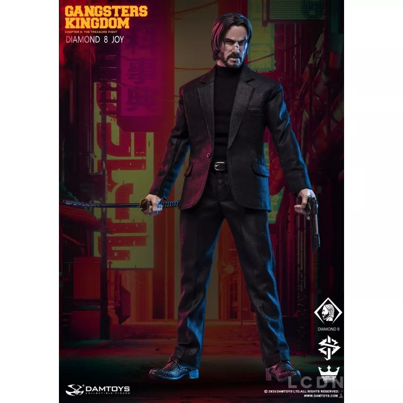 Gangsters Kingdom Collectible Action Figure 1/6 Diamond 8 Joy DAMTOYS GK028A