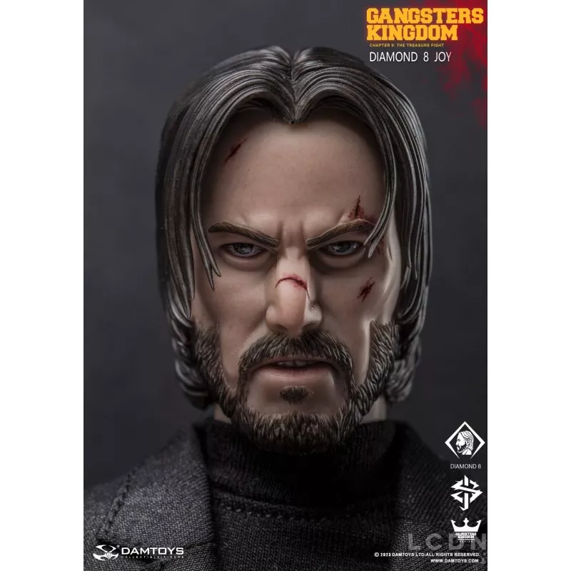 Gangsters Kingdom Collectible Action Figure 1/6 Diamond 8 Joy DAMTOYS GK028A