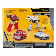 The Transformers: The Movie Buzzworthy Bumblebee Pack of 2 Figures Ironhide (Voyager Class) & Prowl (Deluxe Class) 16-11cm