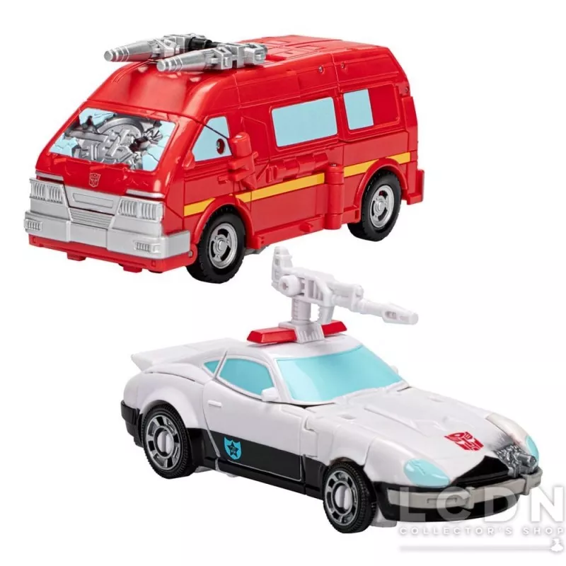The Transformers: The Movie Buzzworthy Bumblebee Pack of 2 Figures Ironhide (Voyager Class) &amp; Prowl (Deluxe Class) 16-11cm