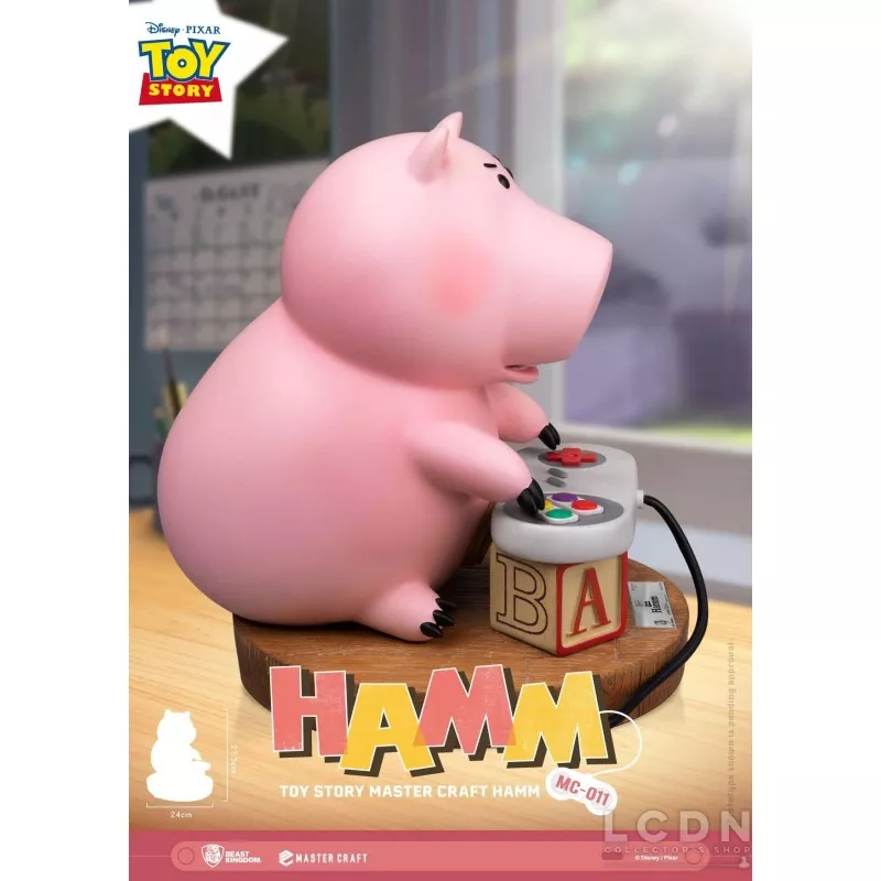 Toy Story Master Craft Statue Bayonne ( Hamm ) 28 cm