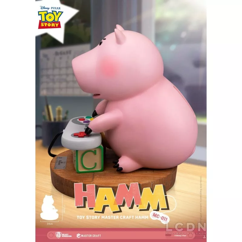 Toy Story Master Craft Statue Bayonne ( Hamm ) 28 cm