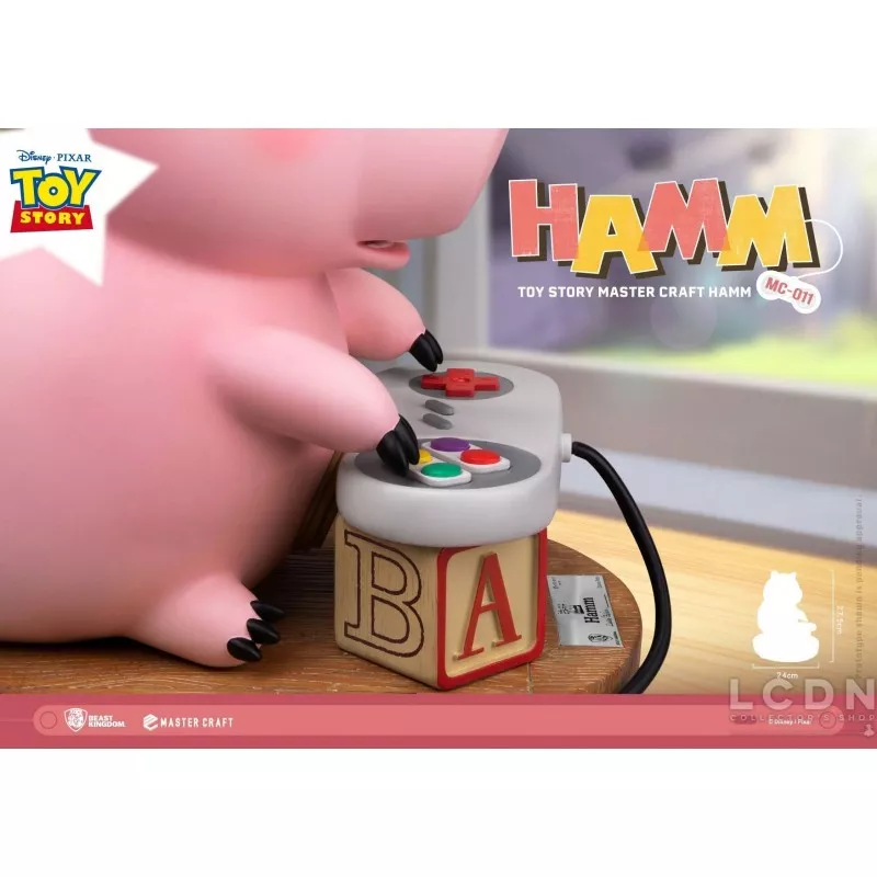 Toy Story Master Craft Statue Bayonne ( Hamm ) 28 cm