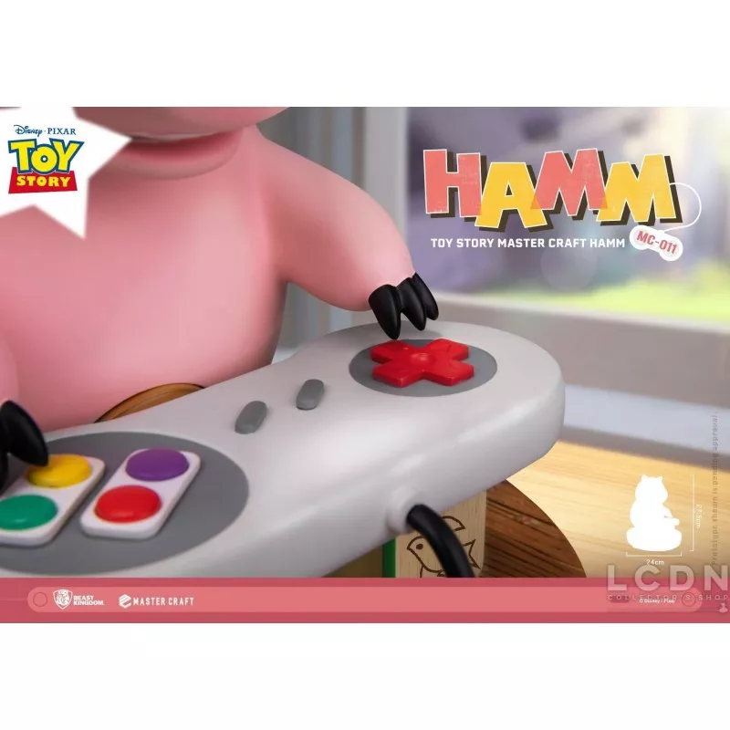 Toy Story Master Craft Statue Bayonne ( Hamm ) 28 cm