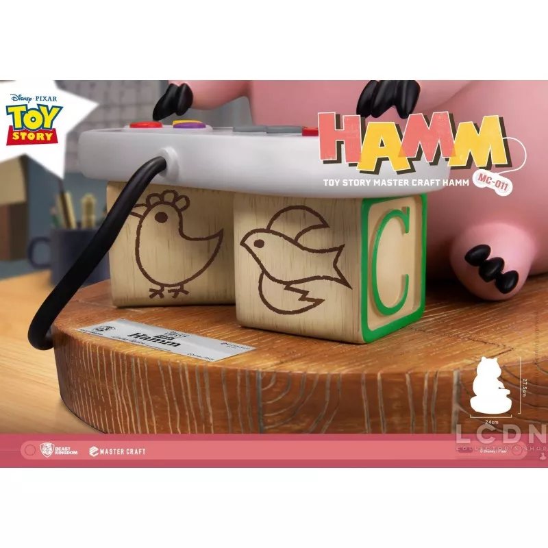 Toy Story Master Craft Statue Bayonne ( Hamm ) 28 cm