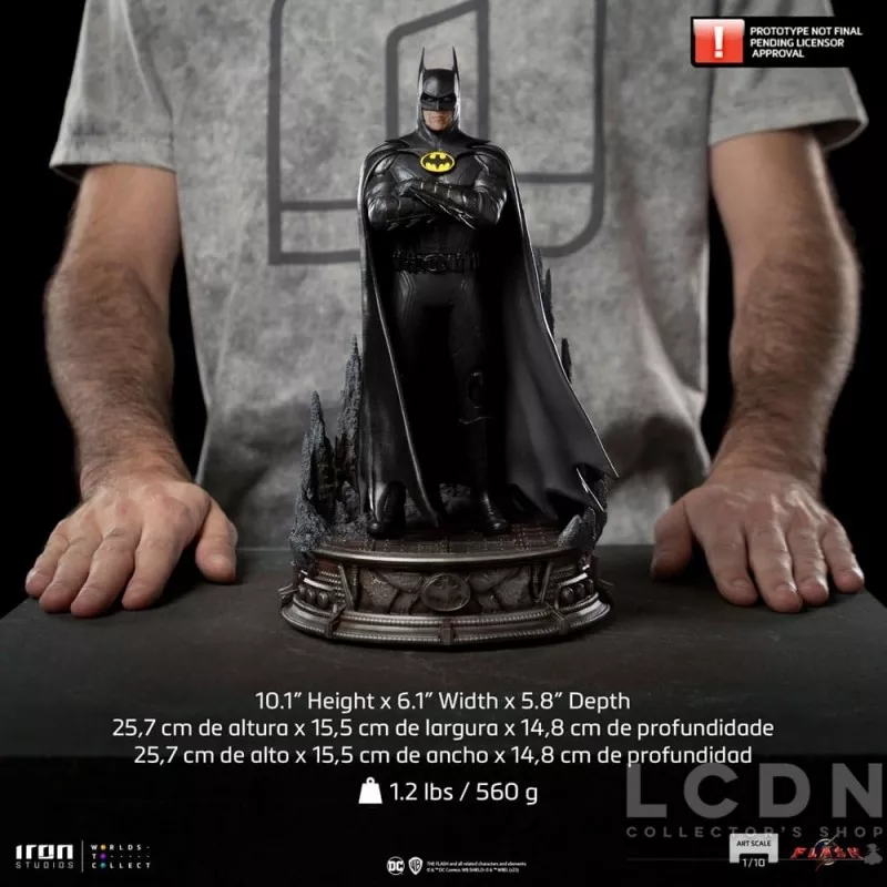 DC Comics The Flash Movie Statue 1/10 Art Scale Batman 23cm