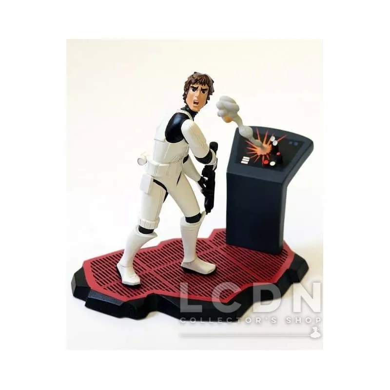 Star Wars Statue Han Solo Stormtrooper Disguise Exclusive Animated