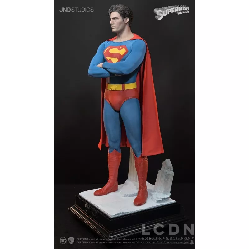 Superman (1978) Christopher Reeve Statue 1/3 Hyperreal Movie JND Studios 72cm
