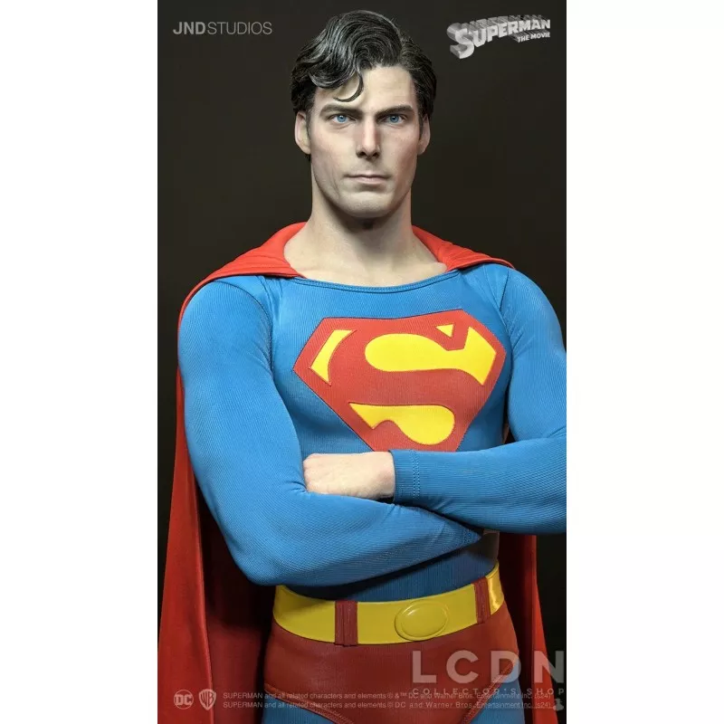Superman (1978) Christopher Reeve Statue 1/3 Hyperreal Movie JND Studios 72cm
